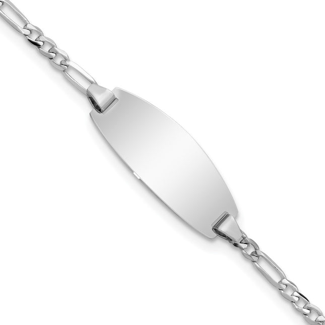 14k White Gold Chain Bracelets Style LID84W - Classique Jewelry Inc.