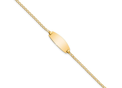 14k Yellow Gold Chain Bracelets Style LID85 - Classique Jewelry Inc.