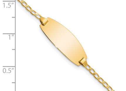 14k Yellow Gold Chain Bracelets Style LID85 - Classique Jewelry Inc.