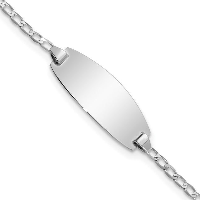 14k White Gold Chain Bracelets Style LID85W - Classique Jewelry Inc.
