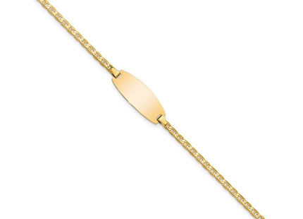 14k Yellow Gold Chain Bracelets Style LID86 - Classique Jewelry Inc.