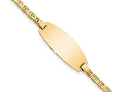 14k Yellow Gold Chain Bracelets Style LID86 - Classique Jewelry Inc.