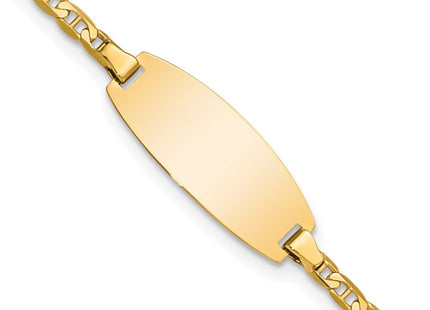 14k Yellow Gold Chain Bracelets Style LID86 - Classique Jewelry Inc.