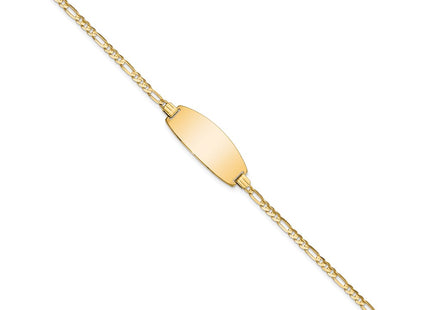 14k Yellow Gold Chain Bracelets Style LID87 - Classique Jewelry Inc.