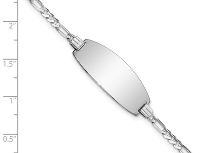 14k White Gold Chain Bracelets Style LID87W - Classique Jewelry Inc.