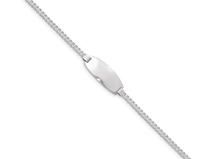 14k White Gold Chain Bracelets Style LID88W - Classique Jewelry Inc.