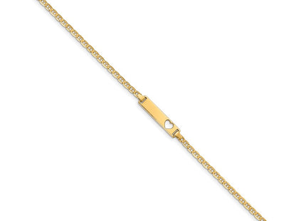 14k Yellow Gold Chain Bracelets Style LID9 - Classique Jewelry Inc.