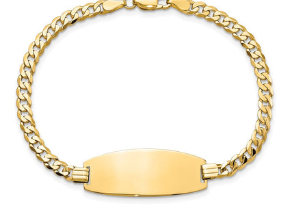 14k Yellow Gold Chain Bracelets Style LID91 - Classique Jewelry Inc.
