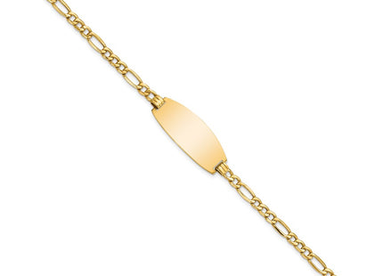 14k Yellow Gold Chain Bracelets Style LID92 - Classique Jewelry Inc.