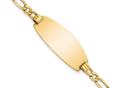 14k Yellow Gold Chain Bracelets Style LID92 - Classique Jewelry Inc.