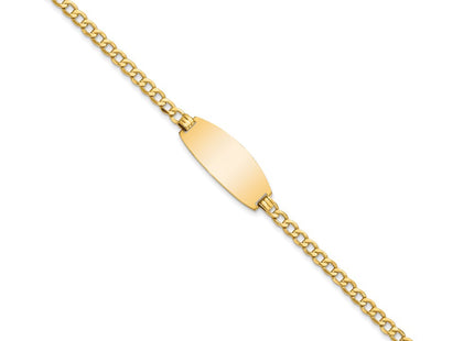 14k Yellow Gold Chain Bracelets Style LID93 - Classique Jewelry Inc.