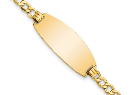 14k Yellow Gold Chain Bracelets Style LID93 - Classique Jewelry Inc.