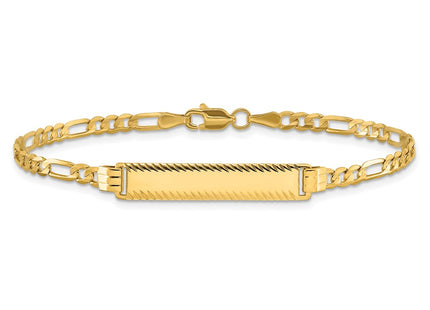 14k Yellow Gold Chain Bracelets Style LID96 - Classique Jewelry Inc.