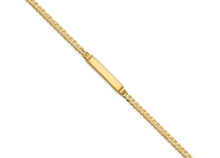 14k Yellow Gold Chain Bracelets Style LID97 - Classique Jewelry Inc.
