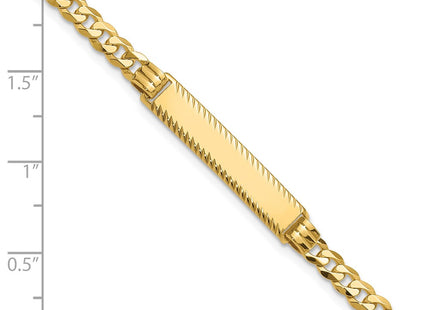14k Yellow Gold Chain Bracelets Style LID97 - Classique Jewelry Inc.