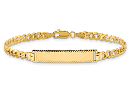 14k Yellow Gold Chain Bracelets Style LID99 - Classique Jewelry Inc.