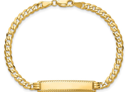 14k Yellow Gold Chain Bracelets Style LID99 - Classique Jewelry Inc.