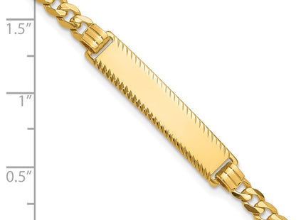 14k Yellow Gold Chain Bracelets Style LID99 - Classique Jewelry Inc.