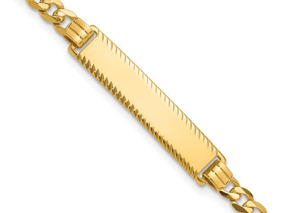 14k Yellow Gold Chain Bracelets Style LID99 - Classique Jewelry Inc.