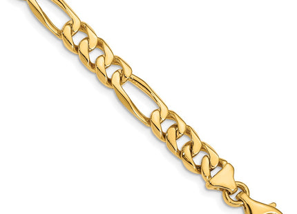 14K gold figaro link chain