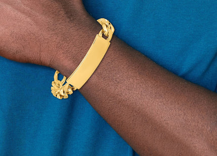 14k Yellow Gold Chain Bracelets Style LK110ID - Classique Jewelry Inc.