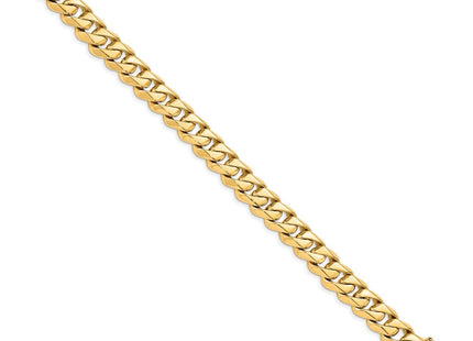 14K gold box link chain, another view