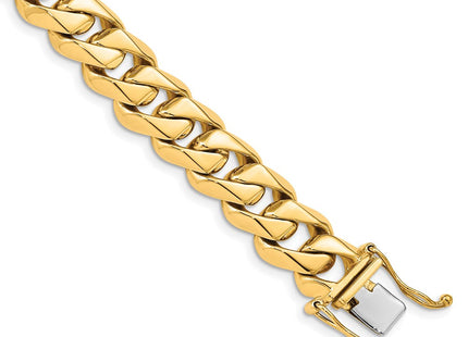 14K gold box link chain