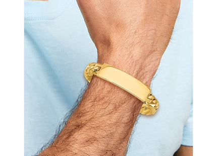 14k Yellow Gold Chain Bracelets Style LK120ID - Classique Jewelry Inc.