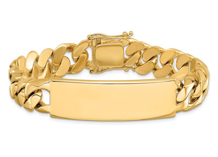 14k Yellow Gold Chain Bracelets Style LK121ID - Classique Jewelry Inc.