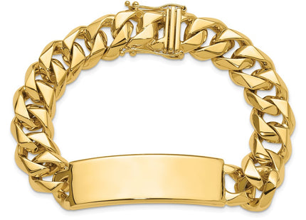 14k Yellow Gold Chain Bracelets Style LK121ID - Classique Jewelry Inc.