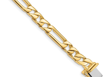 14K gold figaro link chain