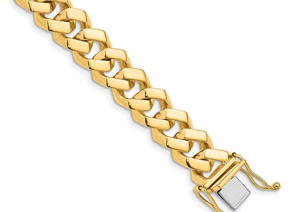 14K gold box link chain