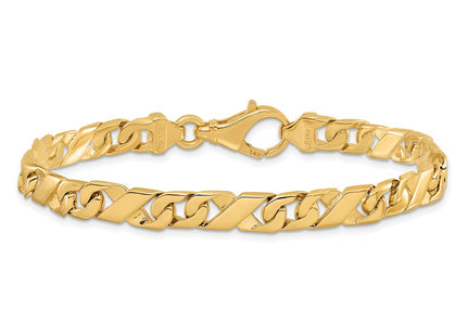 14k Yellow Gold Bracelets Style LK165 - Classique Jewelry Inc.