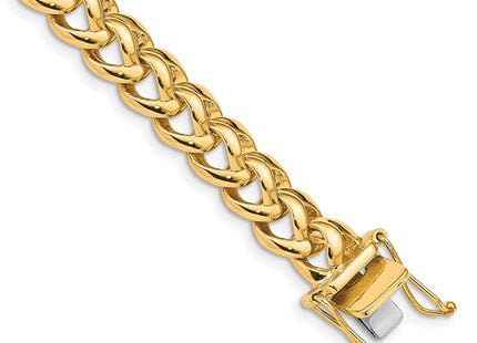 14K gold box link chain