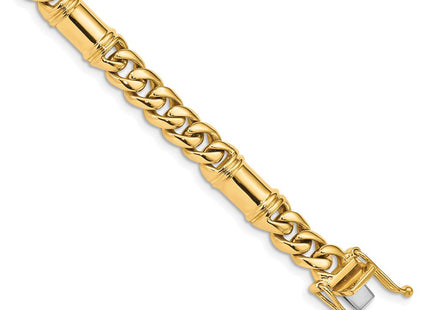 14K gold box link chain