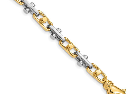 14k Two-tone Bracelets Style LK210 - Classique Jewelry Inc.