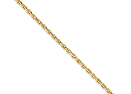 14K gold chain, alternate view