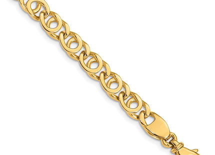 14k Yellow Gold Bracelets Style LK405 - Classique Jewelry Inc.
