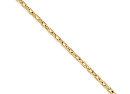 14K gold chain, alternate view