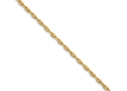 14K yellow gold bracelet, alternate view