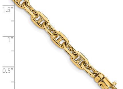 14K yellow gold bracelet, another view