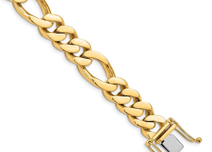 14K gold figaro link chain