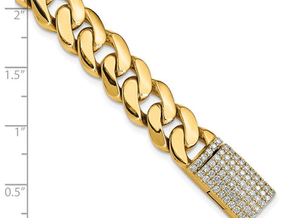 14k Yellow Gold Bracelets Style LK469DIA - Classique Jewelry Inc.