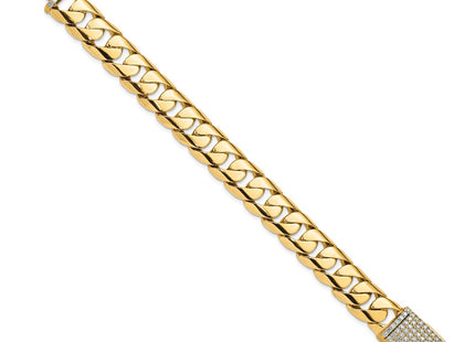 14k Yellow Gold Bracelets Style LK471DIA - Classique Jewelry Inc.