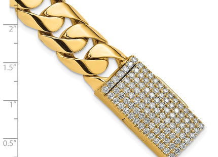 14k Yellow Gold Bracelets Style LK471DIA - Classique Jewelry Inc.