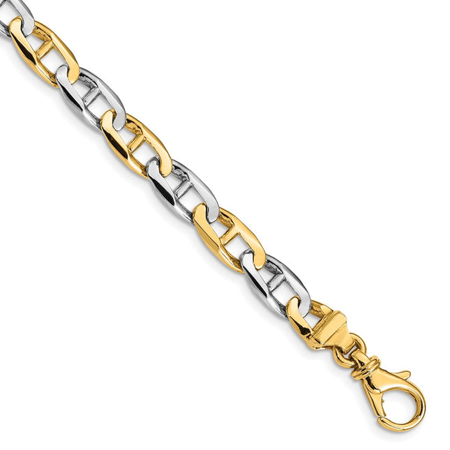 14k Two-tone Bracelets Style LK505 - Classique Jewelry Inc.
