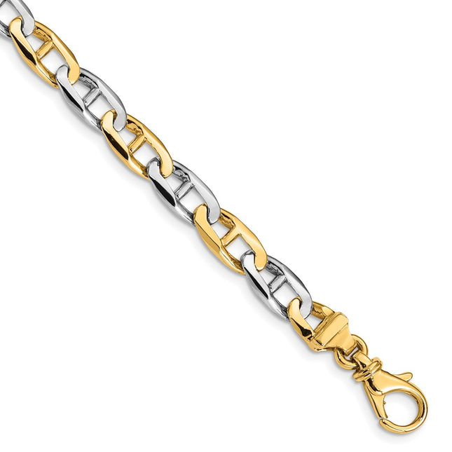 14k Two-tone Bracelets Style LK505 - Classique Jewelry Inc.