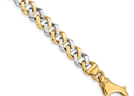 14k Two-tone Bracelets Style LK515 - Classique Jewelry Inc.