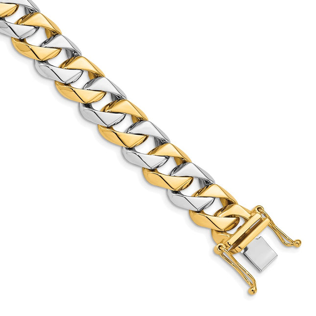 14k Two-tone Bracelets Style LK520 - Classique Jewelry Inc.
