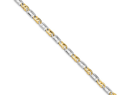 14K gold bracelet, alternate view